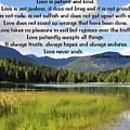 Love Is Patient Hidden Lake Digital Art by Kirt Tisdale Love Is Patient Hidden Lake Digital Art by Kirt Tisdale