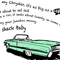 Love Shack Whale Classic Chrysler car, catchy song, funky design - Chrysler Green Edition Digital Art by Moospeed Art Love Shack Whale Classic Chrysler car, catchy song, funky design - Chrysler Green Edition Digital Art by Moospeed Art