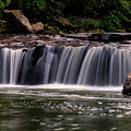 Lower Swallow falls center section Photograph by Flees Photos Lower Swallow falls center section Photograph by Flees Photos