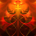 Fire Element #5 Digital Art by Mary Ann Benoit Fire Element #5 Digital Art by Mary Ann Benoit