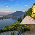 Luxury Burgenstock Resort Overlooking Lake Lucerne, Switzerland by Miroslav Liska
