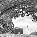 Lynchburg VA Virginia - FORT EARLY In Black and White by Dave Lynch