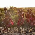 Maasai Warriors by Travis Rogers