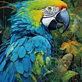 Macaw Azure by Caito Junqueira