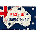 Made in Chapel Flat, Australia Digital Art by TintoDesigns
