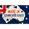 Made In Crawford River, Australia #crawfordriver #australia by TintoDesigns Made In Crawford River, Australia #crawfordriver #australia by TintoDesigns