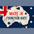Made in Fountain Gate, Australia #fountaingate #australia Digital Art by TintoDesigns