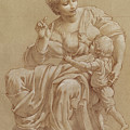 Madonna and Child Painting by Kurt Wenner Madonna and Child Painting by Kurt Wenner