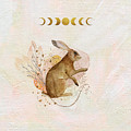 Magical Forest Rabbit Painting by Garden Of Delights Magical Forest Rabbit Painting by Garden Of Delights