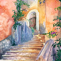 Magical Stairs Painting by Espero Art Magical Stairs Painting by Espero Art