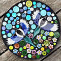 Magpie Tray by Catherine G McElroy