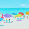 Main Beach, East Hampton seascape Painting by Jan Matson