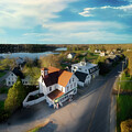 Main Street, Tenants Harbor by Rick Berk
