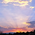 Majestic View Sunset Colorado by Mars Besso