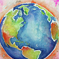Make Earth Great Again Painting by Roxy Rich Make Earth Great Again Painting by Roxy Rich