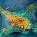 Manta Ray Painting by Reina Cottier Manta Ray Painting by Reina Cottier