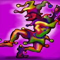 Mardi Gras Jester Painting by Kevin Middleton Mardi Gras Jester Painting by Kevin Middleton