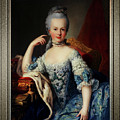 Maria Antoniette of Austria by Martin van Meytens Old Masters Classical Fine Art Reproduction Painting by Rolando Burbon Maria Antoniette of Austria by Martin van Meytens Old Masters Classical Fine Art Reproduction Painting by Rolando Burbon