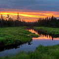 Marsh Sunset Reflections Photograph by Chris Whiton Marsh Sunset Reflections Photograph by Chris Whiton