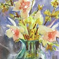 Maryans Flowers II Painting by Judith Levins Maryans Flowers II Painting by Judith Levins