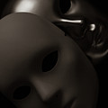 Masks on Black Photograph by Amelia Pearn Masks on Black Photograph by Amelia Pearn