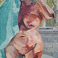 Master Bath Painting by PJ Kirk Master Bath Painting by PJ Kirk