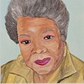 Maya Angelou by Angela J Murray