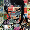 Maya Angelou Mixed Media by Everett Spruill Maya Angelou Mixed Media by Everett Spruill