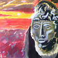 Maya Sunset Painting by Enrico Garff Maya Sunset Painting by Enrico Garff