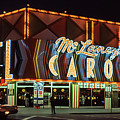 McLaneys Carousel Fremont Street at Night 1960s 2 to 1 Ratio Photograph by Aloha Art
