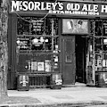 McSorley's Established 1854 NYC BW Photograph by Susan Candelario McSorley's Established 1854 NYC BW Photograph by Susan Candelario