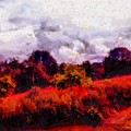 Meadow at Dusk Mixed Media by Christopher Reed Meadow at Dusk Mixed Media by Christopher Reed