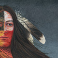 Medicine Man Painting by Valerie Evans Medicine Man Painting by Valerie Evans