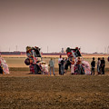 Meet me at the Cadillac Ranch Photograph by DArcy Evans Meet me at the Cadillac Ranch Photograph by DArcy Evans