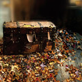 Memories and Poems as Leaves on Eagle Pond Photograph by Wayne King Memories and Poems as Leaves on Eagle Pond Photograph by Wayne King