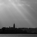 Mersey Sunbeams Photograph by Lachlan Main Mersey Sunbeams Photograph by Lachlan Main