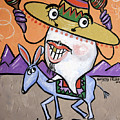 Mexican Tooth Painting by Anthony Falbo Mexican Tooth Painting by Anthony Falbo