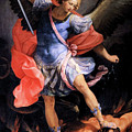 Michael defeats Satan Painting by Guido Reni Michael defeats Satan Painting by Guido Reni