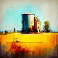 Middleton Silo Digital Art by Craig Boehman Middleton Silo Digital Art by Craig Boehman