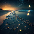 Midnight Beach V Digital Art by Jay Schankman Midnight Beach V Digital Art by Jay Schankman