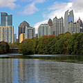Midtown Atlanta - Piedmont Park Photograph by Richard Krebs Midtown Atlanta - Piedmont Park Photograph by Richard Krebs