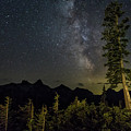 Milky Way over the Tatoosh Range at Mount Rainier Photograph by Belinda Greb Milky Way over the Tatoosh Range at Mount Rainier Photograph by Belinda Greb