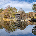 Mill holiday reflection Photograph by Rick Nelson Mill holiday reflection Photograph by Rick Nelson