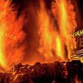 Mirage Casino Volcano Flames and Eruption Finale Limited Edition Print by Aloha Art