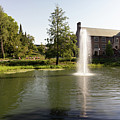 Mirror Lake at Ohio State University by Eldon McGraw