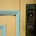 Mistletoe Cottage Door Knob Jekyll Island Historic District by Bruce Gourley