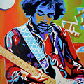 Misty Blue And The Lilic Too - Jimi Hendrix  by Tanya Filichkin