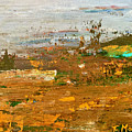 Misty Meadow Painting by Teresa Moerer Misty Meadow Painting by Teresa Moerer