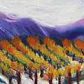 Misty Vines Painting by Roxy Rich