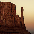 Mitten of Monument Valley - Vintage Panorama Photograph by Gregory Ballos